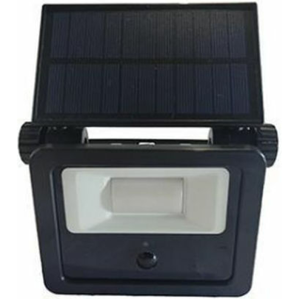 Eurolamp Επιτοίχιο Ηλιακό Φωτιστικό 3W 400lm Θερμό Λευκό 3000K με Αισθητήρα Κίνησης IP44 145-20822