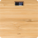 Life Nature Ψηφιακή Ζυγαριά σε χρώμα Καφέ Bamboo 221-0218 - Image 3