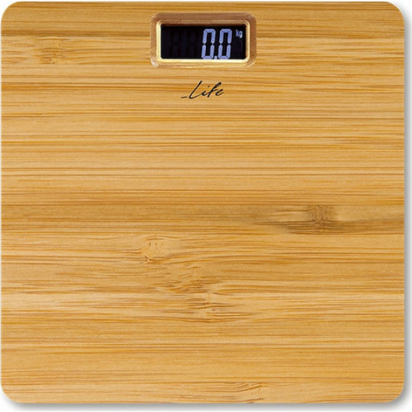 Life Nature Ψηφιακή Ζυγαριά σε χρώμα Καφέ Bamboo 221-0218