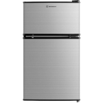 Morris Ψυγείο Δίπορτο 87lt Υ83.7xΠ47xΒ49.2εκ. Ασημί T72089ETD