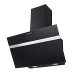 MUHLER ΑΠΟΡΡΟΦΗΤΗΡΑΣ AMK-887D-BS ΓΥΑΛΙΝΟΣ ΜΑΥΡΟΣ