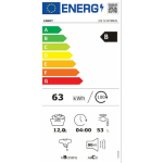 Candy Πλυντήριο Ρούχων 12kg 1400 Στροφών Active Motion CS 1412TME/S - Image 2