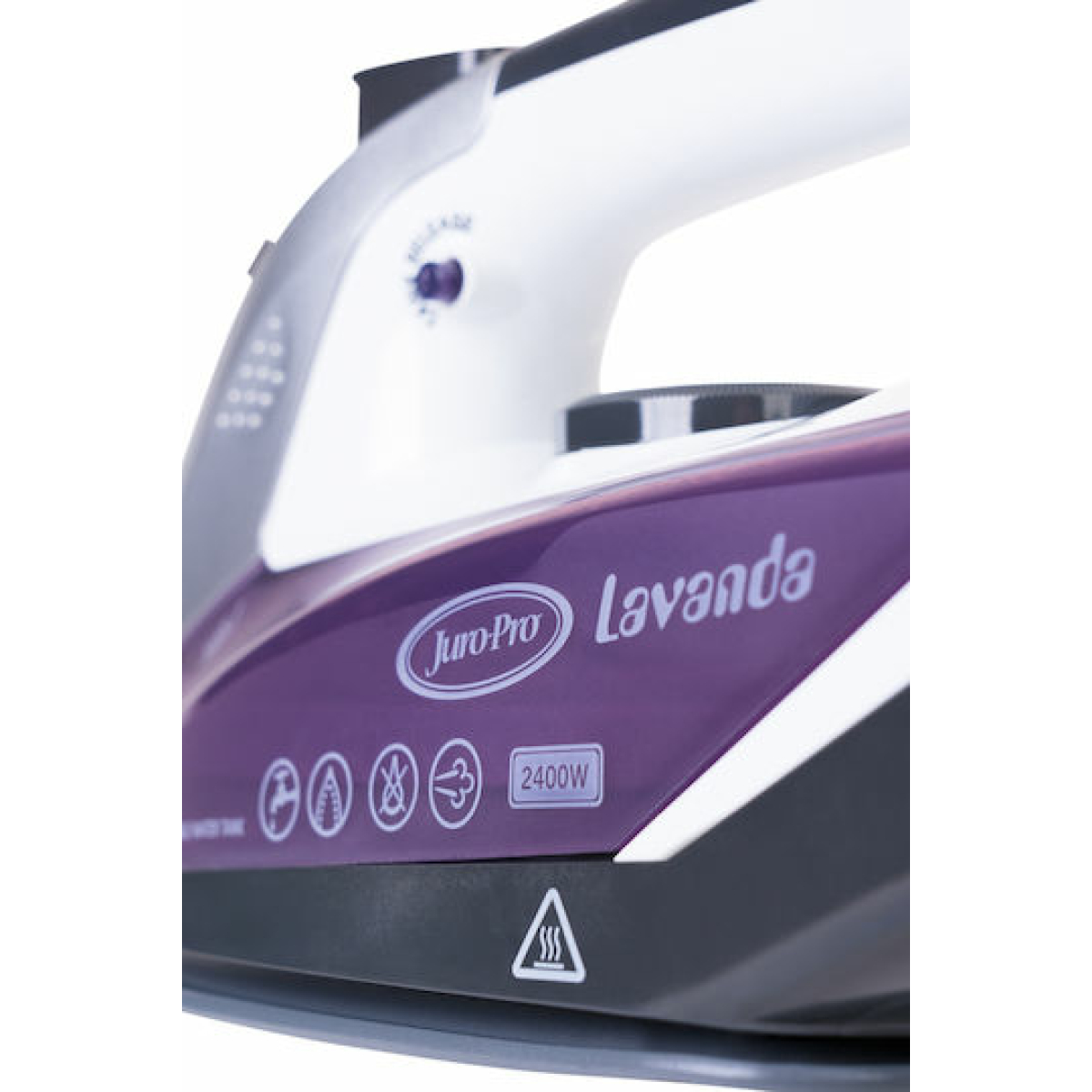 Juro-Pro Lavanda Σίδερο Ατμού 2400W με Κεραμική Πλάκα και Συνεχόμενη Παροχή 80gr/min - Image 6
