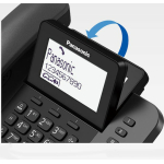 Panasonic Ασύρματο Τηλέφωνο Duo με Ελληνικό Μενού Μαύρο KX-TGF310EXM - Image 4