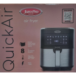 Juro-Pro Healthy Air Fryer 6.5lt Ασημί - Image 3