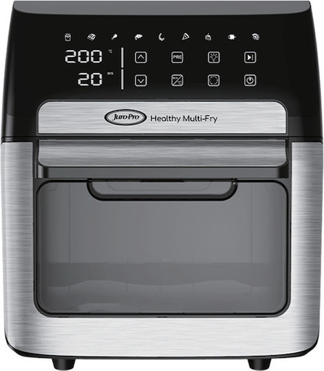 QUICKAIR MULTI-FRY 12LT Juro-Pro Quickair Multi-Fry Air Fryer 12lt Ασημί - Image 1