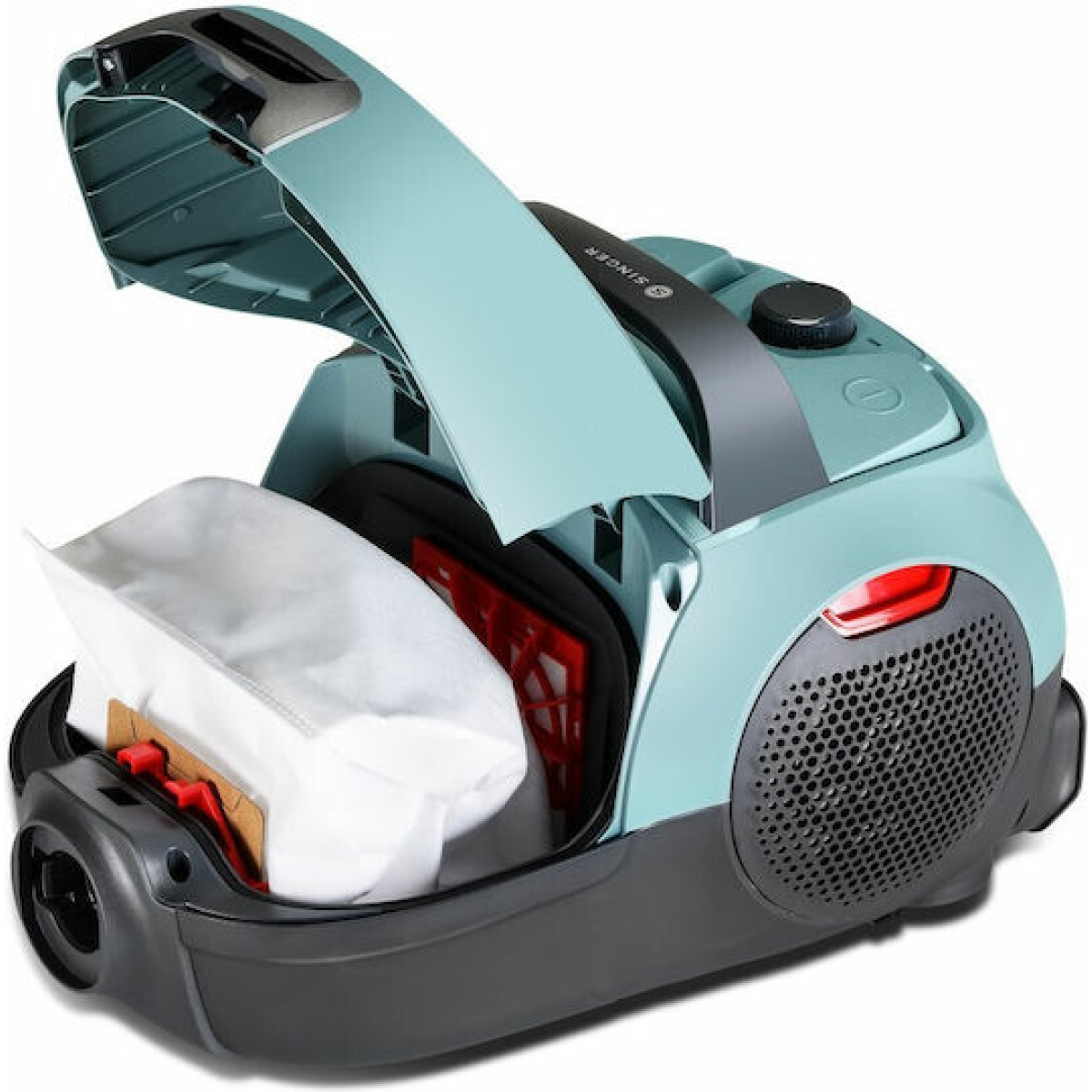 Singer Ηλεκτρική Σκούπα 800W με Σακούλα 4lt VCL 3145 - Image 2