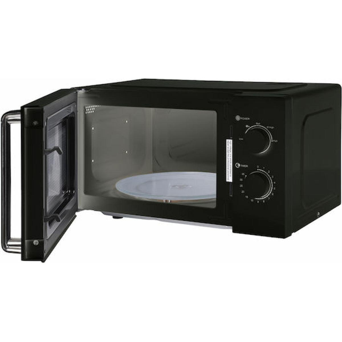 Singer P70 Φούρνος Μικροκυμάτων 20lt Μαύρος MW20BL - Image 2