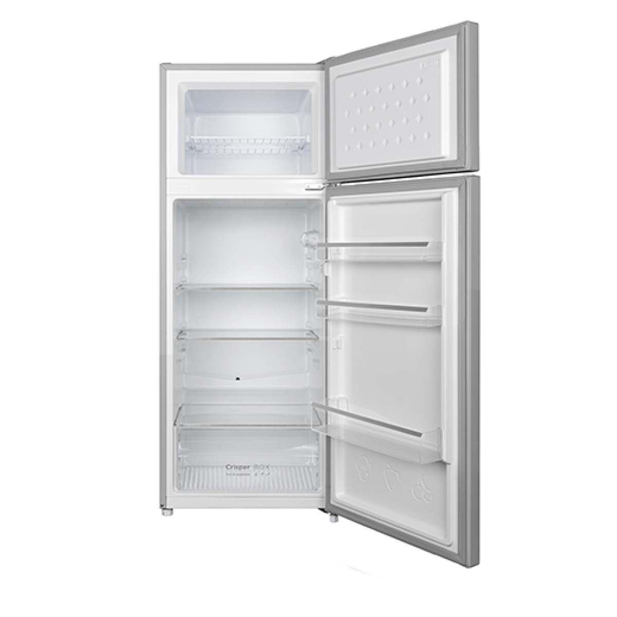Juro-Pro Ψυγείο Δίπορτο TM-216-IX, 54X55.1X142.8CM, INOX - Image 3