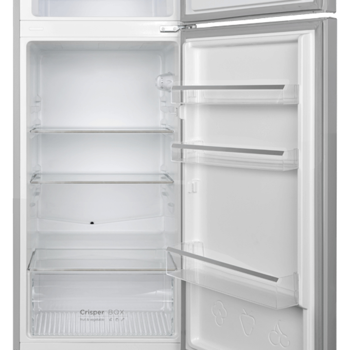 Juro-Pro Ψυγείο Δίπορτο TM-216-IX, 54X55.1X142.8CM, INOX - Image 4