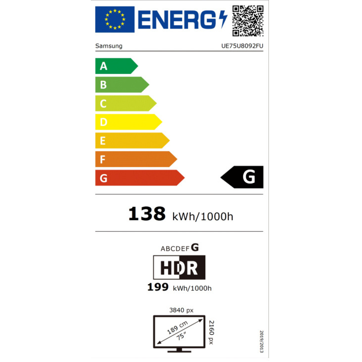 Samsung Smart Τηλεόραση 75" 4K UHD LED UE75U8092FUXXH HDR (2025) - Image 2