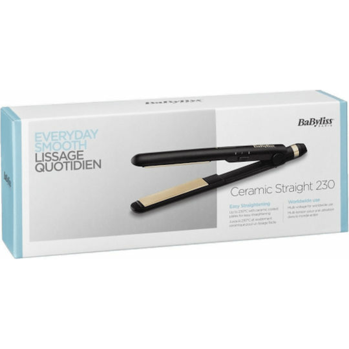 Babyliss Ceramic Straight ST089E Πρέσα Μαλλιών με Κεραμικές Πλάκες (214576) - Image 4