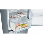 Bosch Ψυγειοκαταψύκτης 368lt Total NoFrost Υ201xΠ60xΒ66εκ. Ασημί KGN39VIDB - Image 3