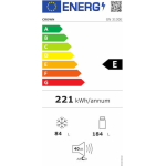 Crown Ψυγειοκαταψύκτης 268lt Υ170xΠ54xΒ59.5εκ. Λευκός GN 3130E - Image 2