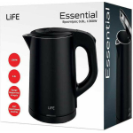 Life Essential Βραστήρας 800ml 1360W Μαύρος 221-0322 - Image 2