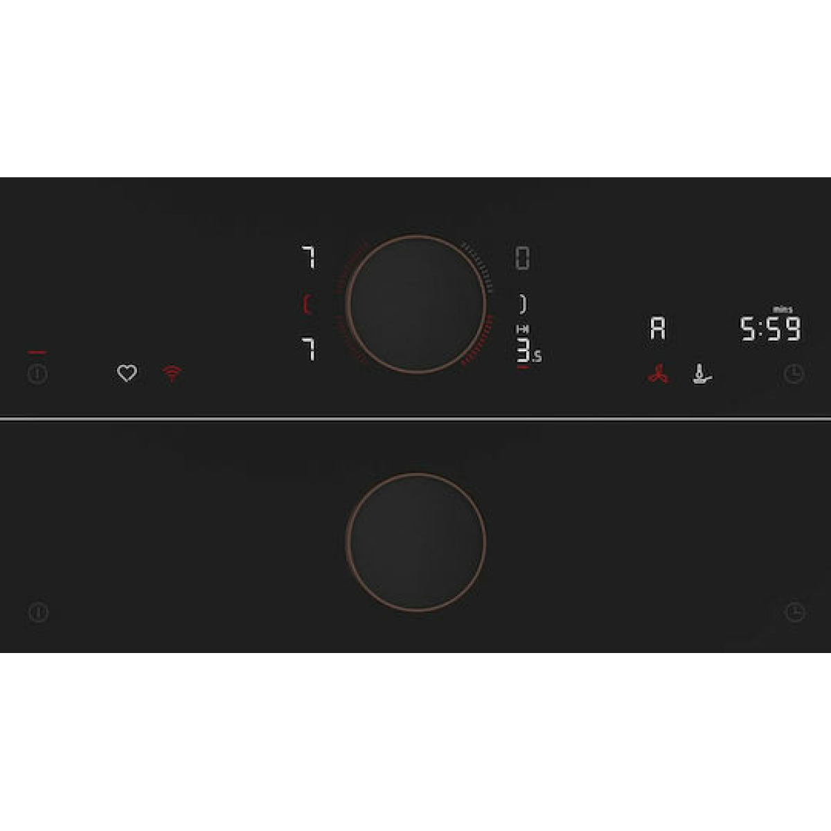 Neff N 90 Επαγωγική Εστία με Πλαίσιο Αυτόνομη με Απορροφητήρα 83.4x52.7εκ. Deep Black V68YYX4C0 - Image 4