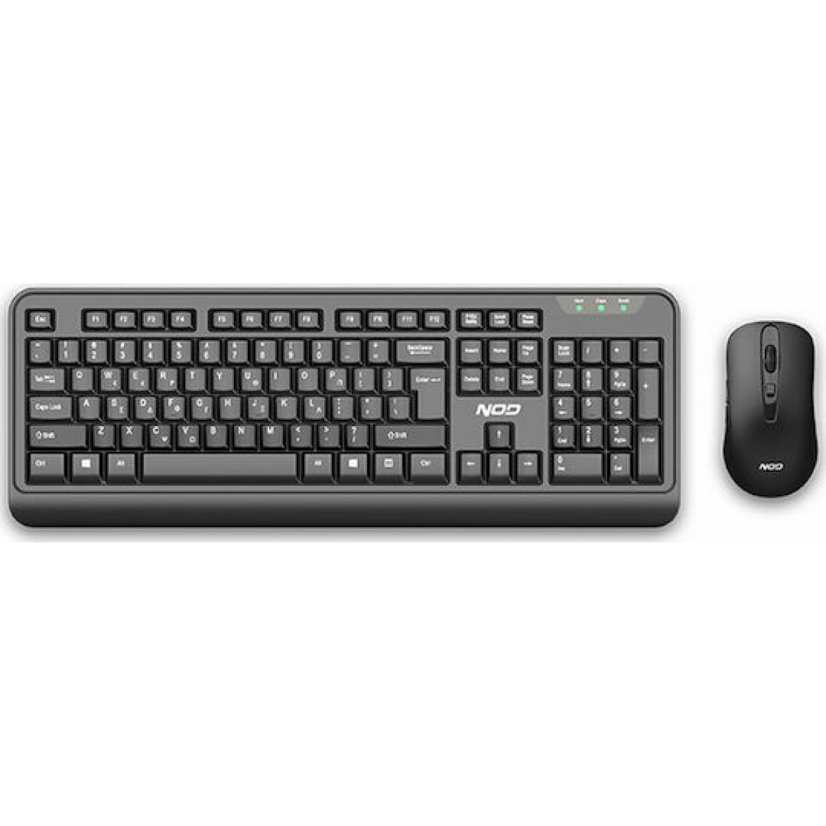 NOD BusinessPRO Wireless Keyboard & Mouse Set Σετ Πληκτρολόγιο & Ποντίκι Ελληνικό 141-0170 - Image 1