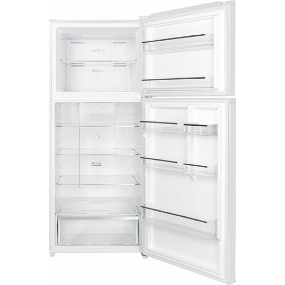 Robin Ψυγείο Δίπορτο 410lt Total NoFrost Υ168.5xΠ70xΒ70εκ. Λευκό RT-460 - Image 3