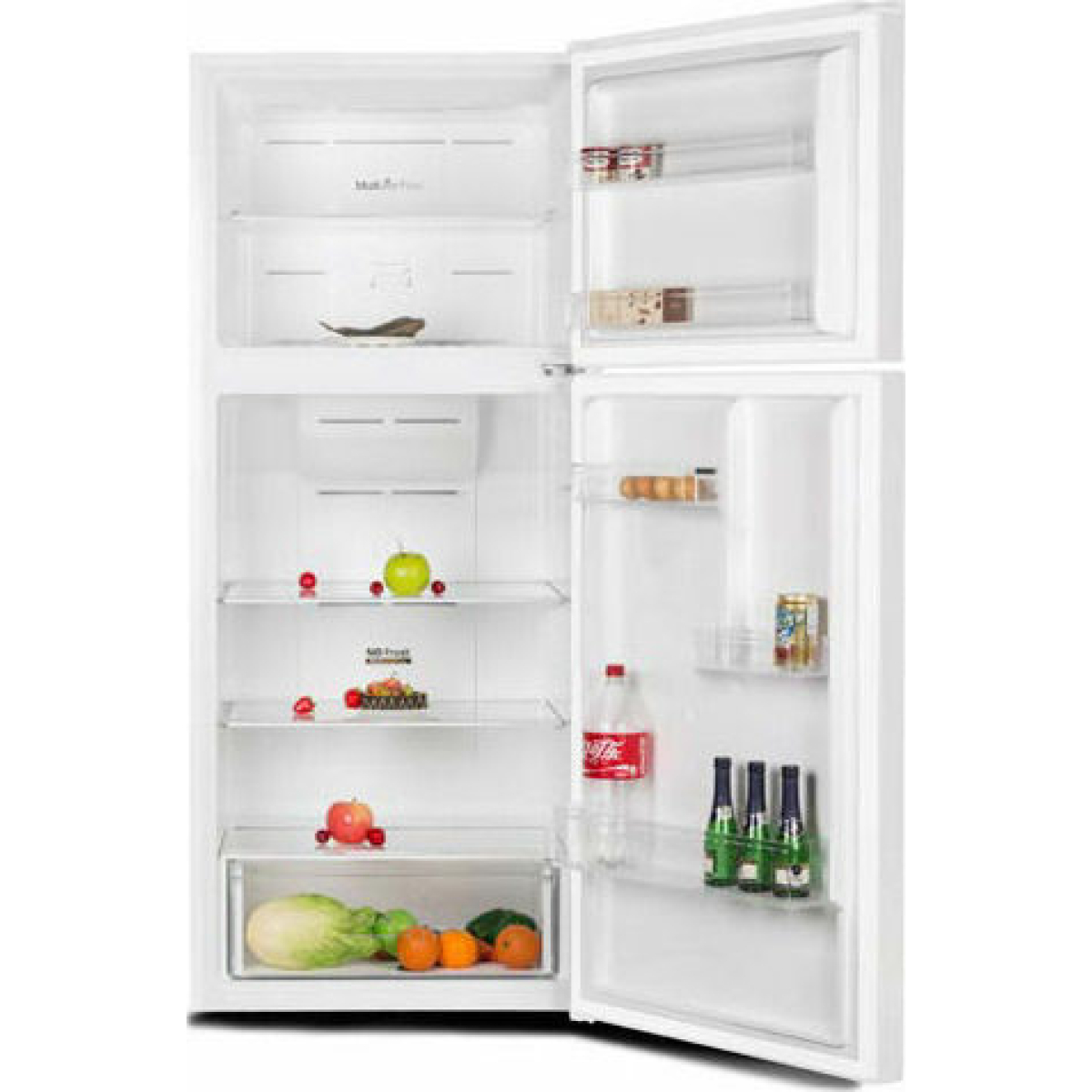 Robin Ψυγείο Δίπορτο 410lt Total NoFrost Υ168.5xΠ70xΒ70εκ. Λευκό RT-460 - Image 2