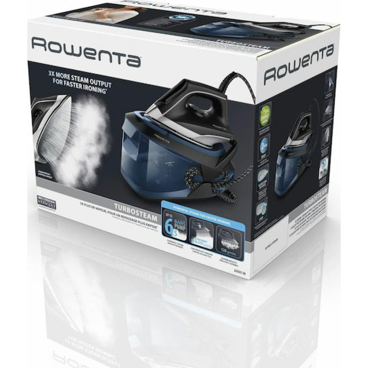 Rowenta Σύστημα Σιδερώματος Πίεσης 6.5bar με Δοχείο 1.7lt VR8322 - Image 2
