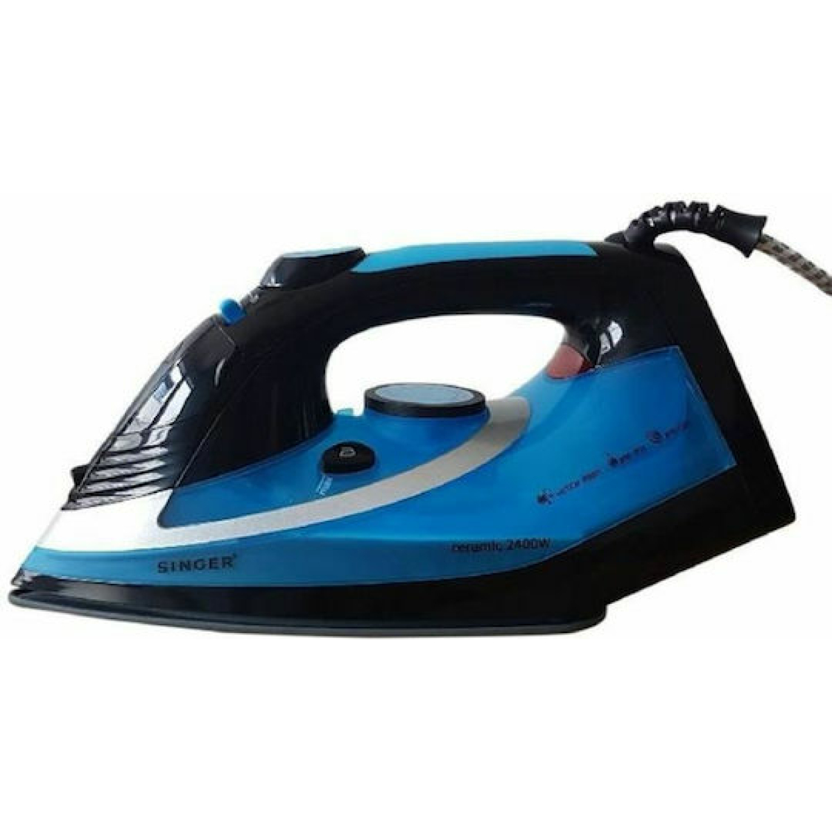 Singer Σίδερο Ατμού 2400W με Κεραμική Πλάκα και Συνεχόμενη Παροχή Ατμού 30gr/min STI-1730-CRBB - Image 4