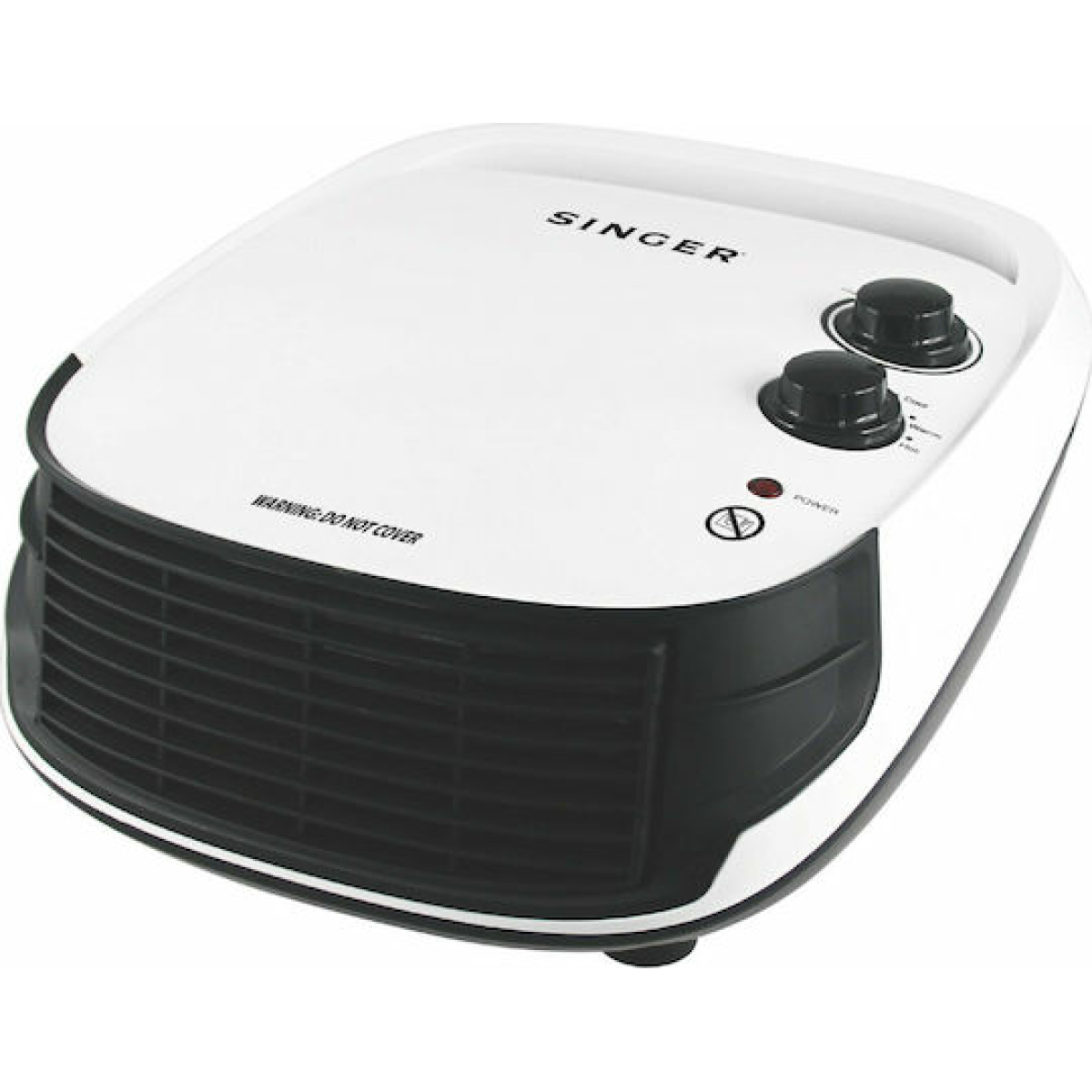 Singer Κεραμικό Αερόθερμο Μπάνιου Δαπέδου 2000W BFH-2000 - Image 1