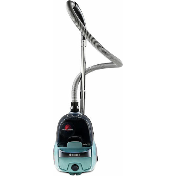 Singer Active Pro Ηλεκτρική Σκούπα 800W με Σακούλα 1.55lt VCL3144