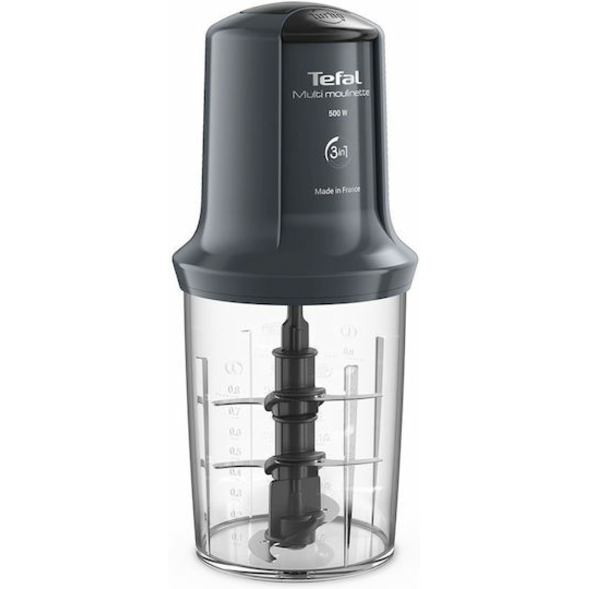 Tefal Πολυκόπτης Multi 500W με Δοχείο 800ml Μαύρος MQ718B - Image 3