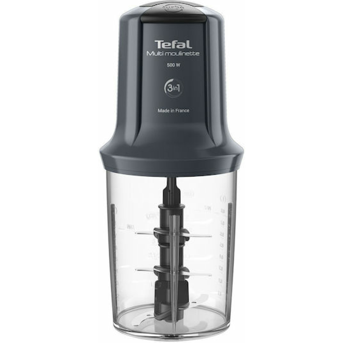 Tefal Πολυκόπτης Multi 500W με Δοχείο 800ml Μαύρος MQ718B - Image 1