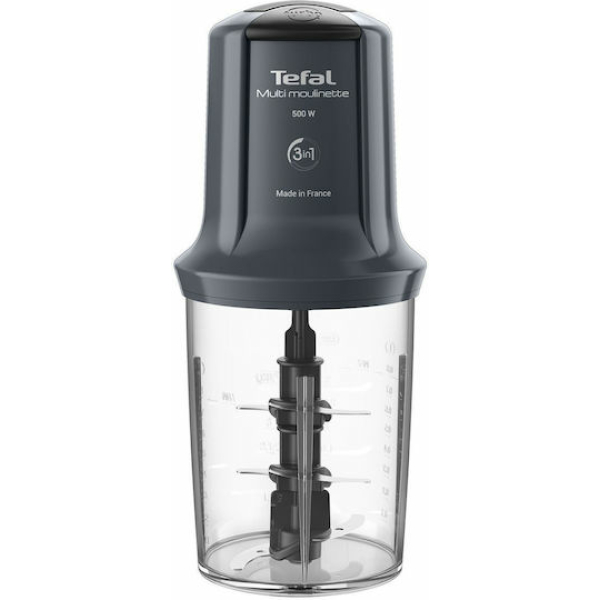 Tefal Πολυκόπτης Multi 500W με Δοχείο 800ml Μαύρος MQ718B