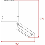Teka Ψυγείο Δίπορτο 294lt Υ176xΠ59.5xΒ55εκ. Λευκό RTF13630 - Image 3