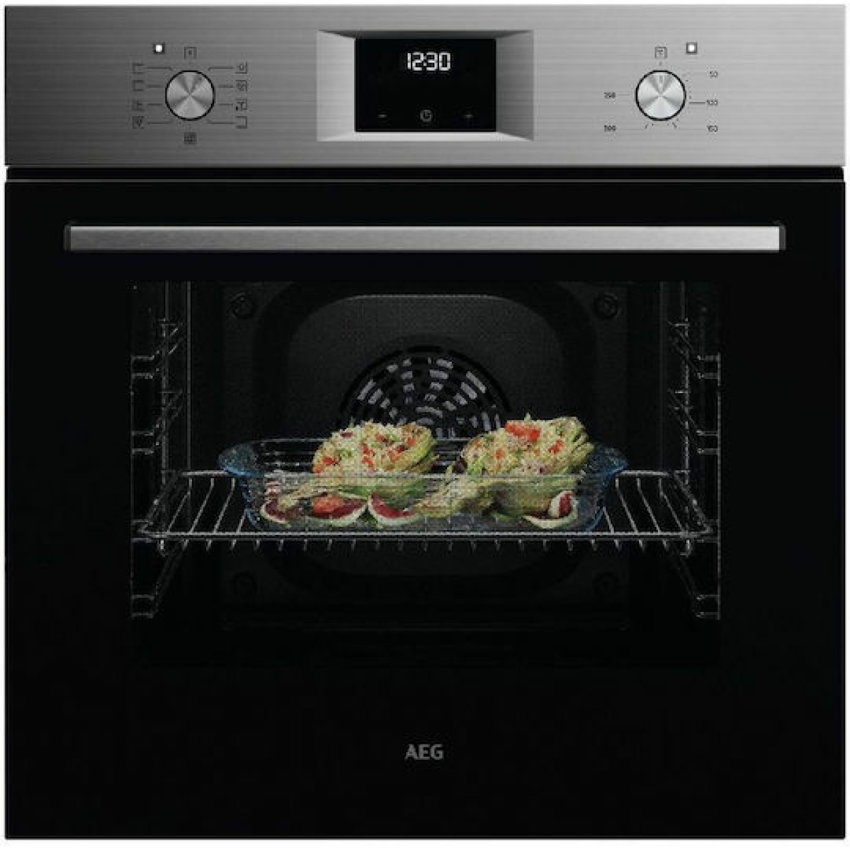 AEG 5000 SurroundCook Φούρνος άνω Πάγκου 65lt Π59.4εκ. Μαύρος OU5AB21CM - Image 1