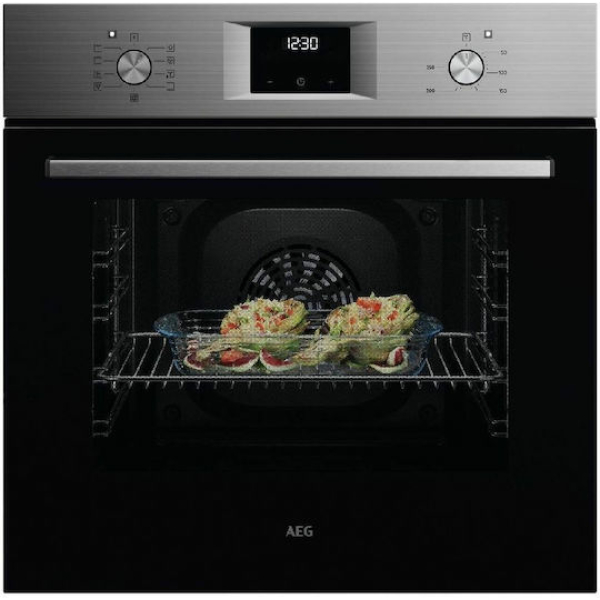 AEG 5000 SurroundCook Φούρνος άνω Πάγκου 65lt Π59.4εκ. Μαύρος OU5AB21CM