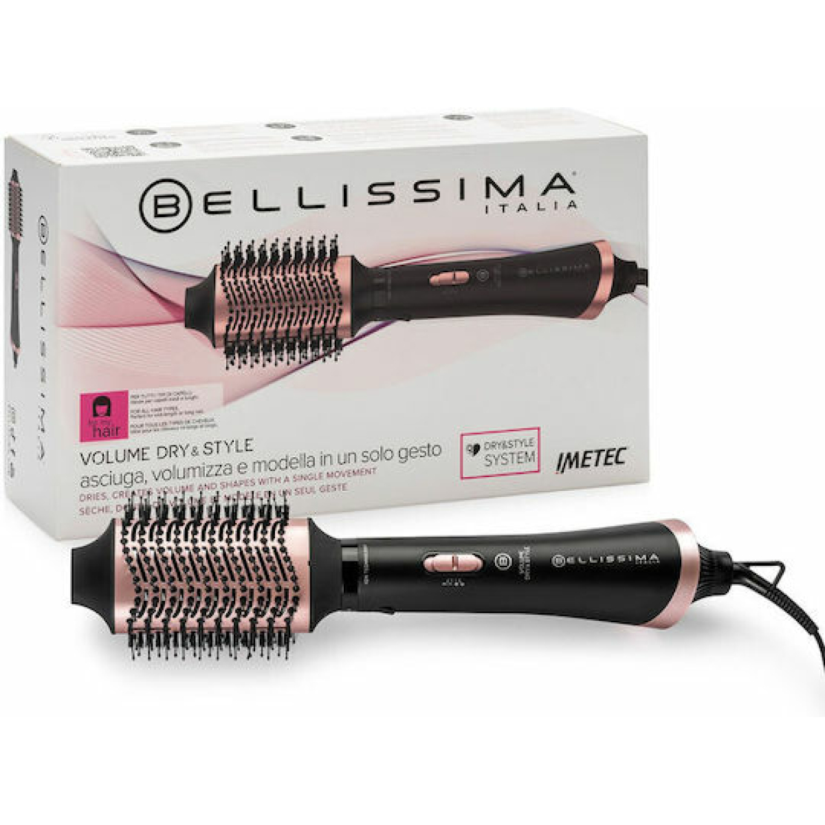 BELLISSIMA ΒΟΥΡΤΣΑ ΜΑΛΛΙΩΝS4203 DRY & STYLE - Image 2