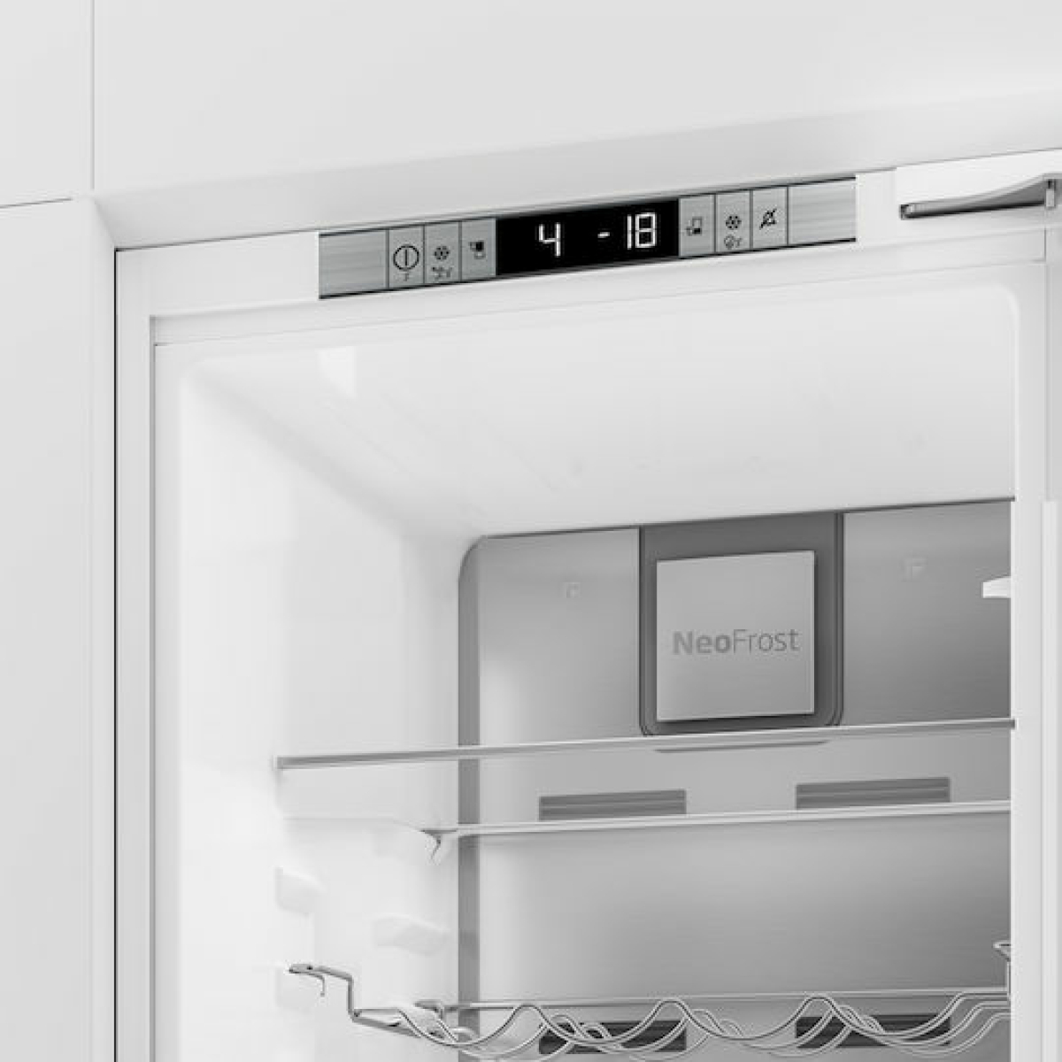 Beko Εντοιχιζόμενος Ψυγειοκαταψύκτης 254lt NoFrost Υ177.5xΠ54xΒ54.5εκ. Λευκός BCNA275E41SN - Image 3