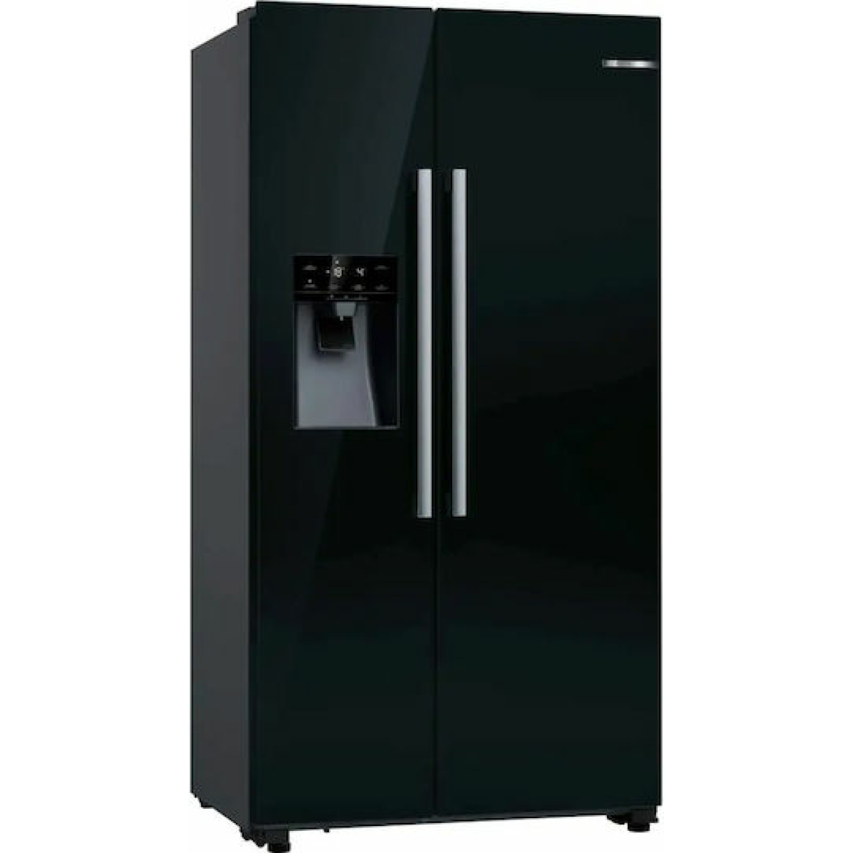 Bosch Retro Ψυγείο Ντουλάπα 562lt Total NoFrost Υ178.7xΠ90.8xΒ70.7εκ. Μαύρο KAD93ABEP - Image 1