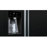 Bosch Retro Ψυγείο Ντουλάπα 562lt Total NoFrost Υ178.7xΠ90.8xΒ70.7εκ. Μαύρο KAD93ABEP - Image 2