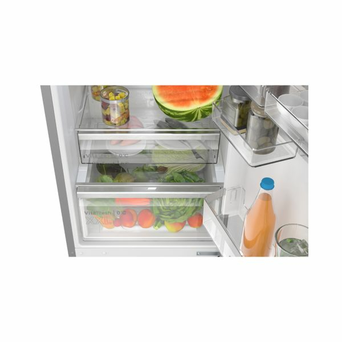 Bosch Ελεύθερος ψυγειοκαταψύκτης 203 x 60 cm Inox Total No Frost KGN39AIAU - Image 8
