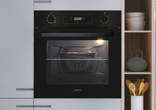 CANDY FCM955NRL-C 4 Candy Φούρνος άνω Πάγκου 70lt Π59.5εκ. Μαύρος FCM955NRL-C - Image 2