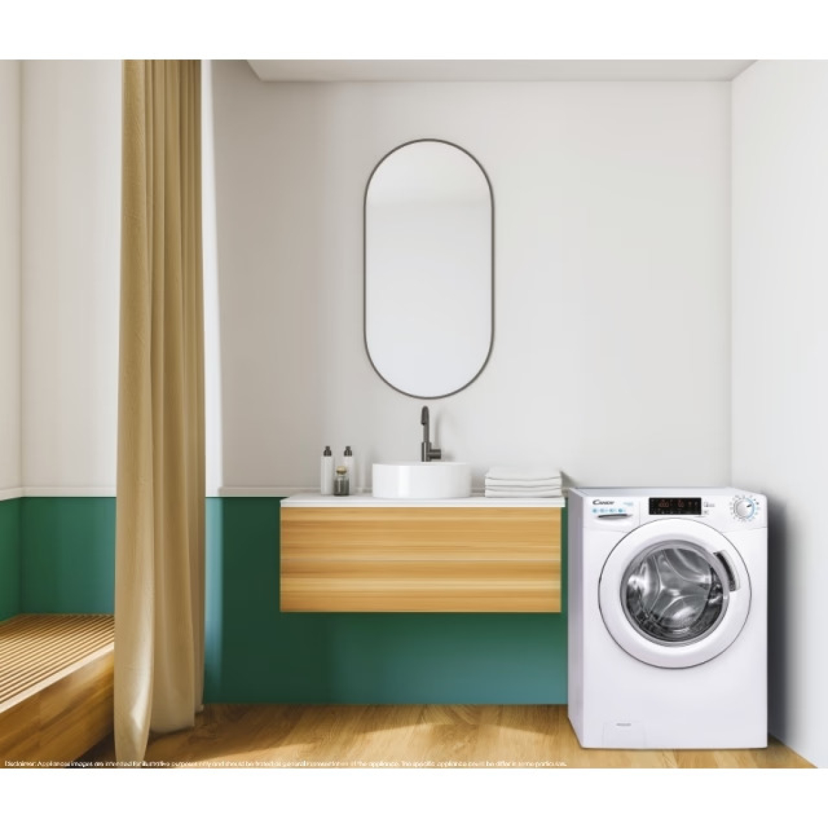 Candy Πλυντήριο Ρούχων CS1412TME/FR 12KG - Image 2