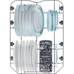 Candy Εντοιχιζόμενο Πλυντήριο Πιάτων με Wi-Fi για 10 Σερβίτσια Π44.8xY81.6εκ. CI0C7SB0FA - Image 4