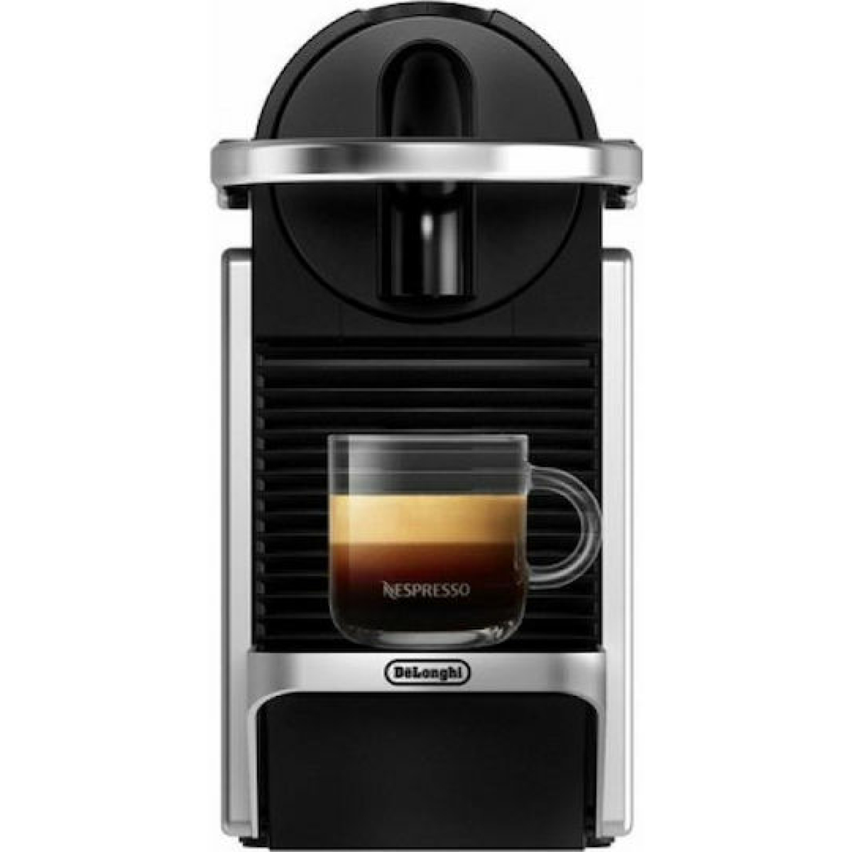 De'Longhi Pixie Καφετιέρα για Κάψουλες Nespresso Πίεσης 19bar με Αφρογαλιέρα Silver EN127.SAE - Image 2