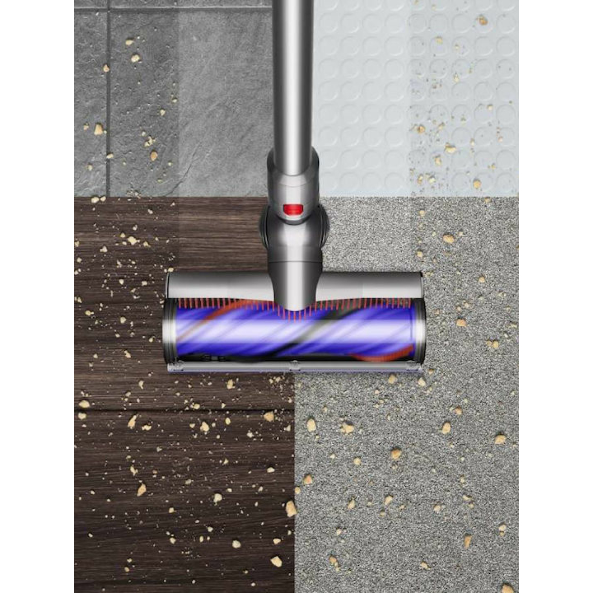 Dyson V8 Advanced Επαναφορτιζόμενη Σκούπα Stick Ασημί - Image 3