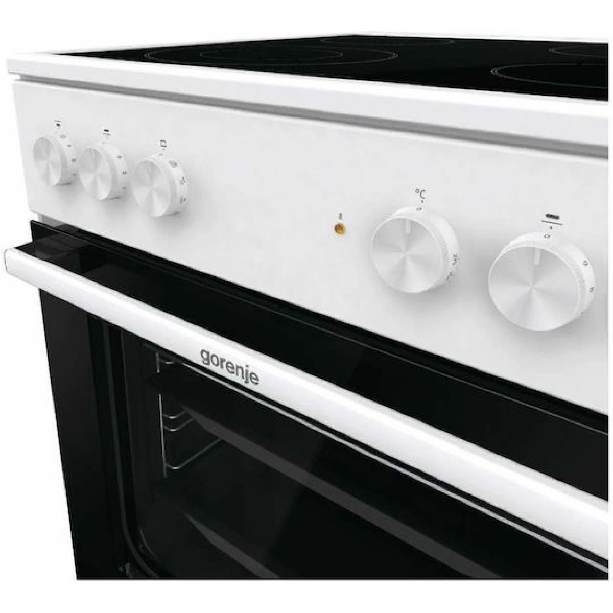 Gorenje Κουζίνα 71lt με Κεραμικές Εστίες Π60εκ. Λευκή GEC6A41WC - Image 11