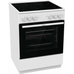 Gorenje Κουζίνα 71lt με Κεραμικές Εστίες Π60εκ. Λευκή GEC6A41WC