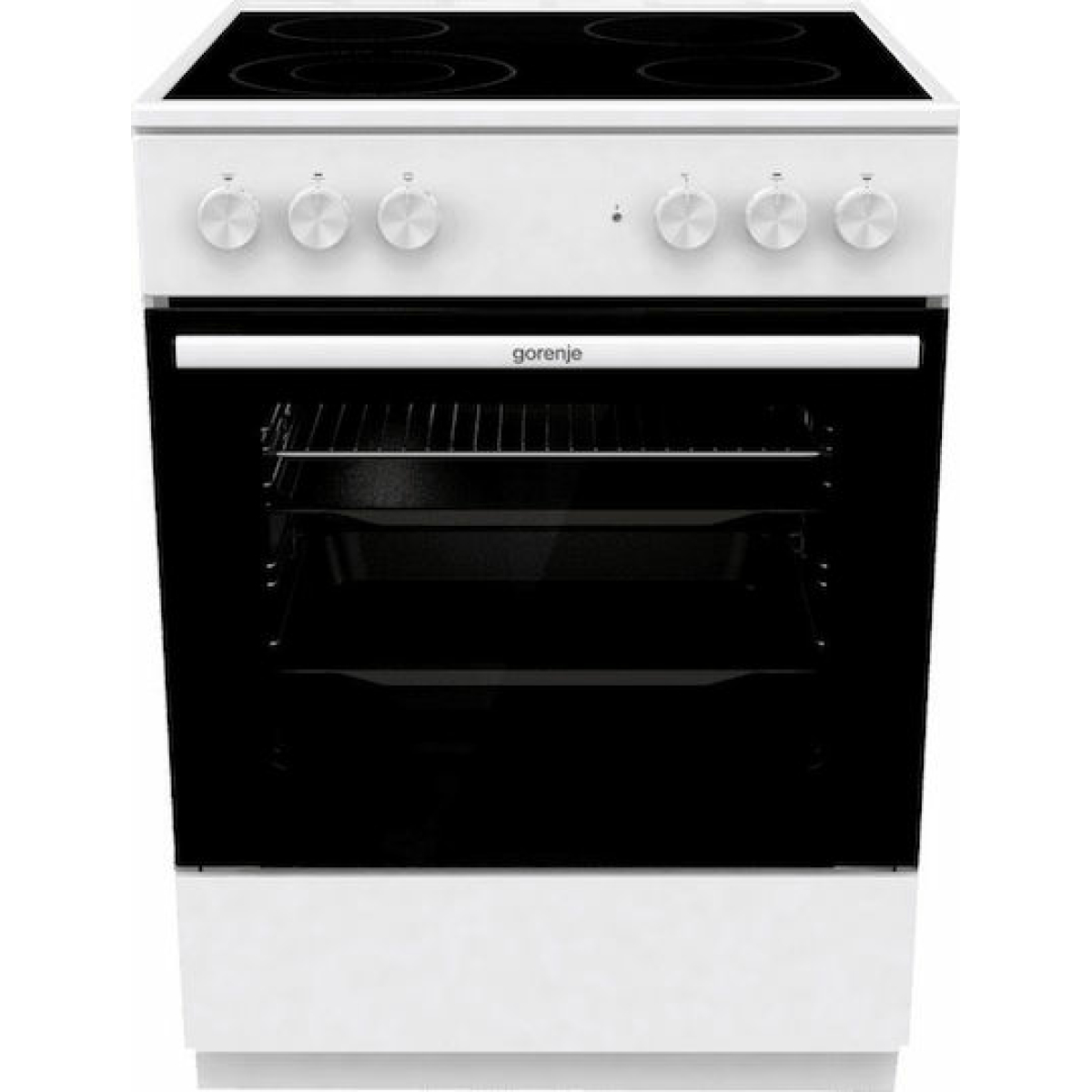 Gorenje Κουζίνα 71lt με Κεραμικές Εστίες Π60εκ. Λευκή GEC6A41WC - Image 9