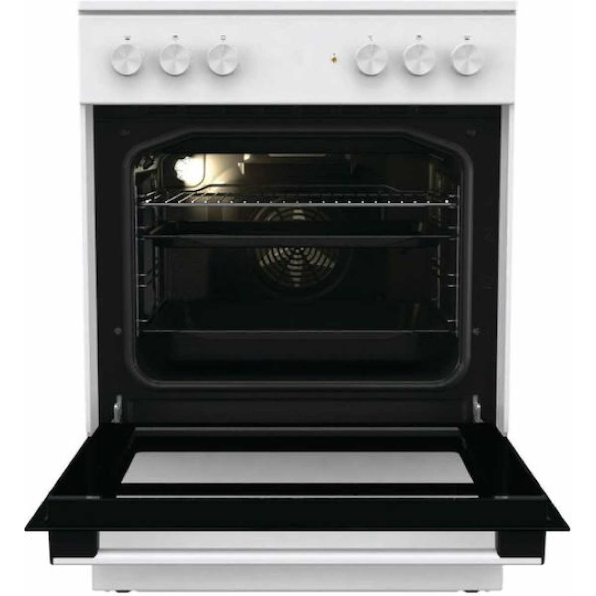 Gorenje Κουζίνα 71lt με Κεραμικές Εστίες Π60εκ. Λευκή GEC6A41WC - Image 7