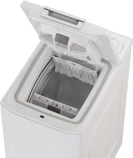 HOOVER THOSQ085D2-S 4 Hoover Πλυντήριο Ρούχων Άνω Φόρτωσης 8kg 1000 Στροφών THOSQ085D2-S - Image 4