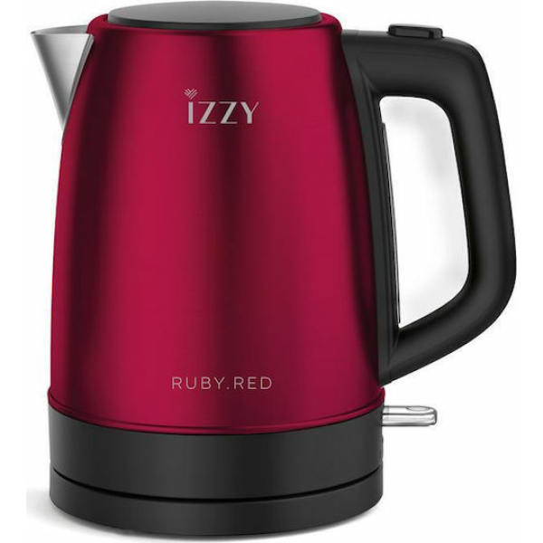 Izzy Βραστήρας IZ-3023 1.7lt 2200W Κόκκινος (224555)