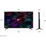 LG Smart Τηλεόραση 50" 4K UHD LED AI UA73 HDR (2025) 50UA73003LA - Image 3